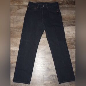 Classic 501 Black Levi's Jeans, Size 31×30